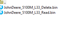 John Deere 5100M L33 Delete